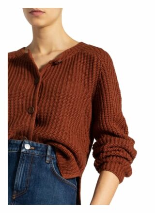 Iris Von Arnim Strickjacke Shadi Mit Cashmere Und Seide braun