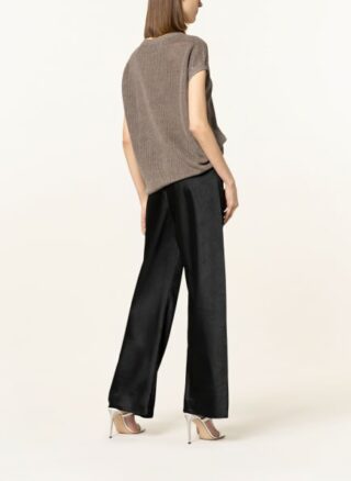 Iris Von Arnim Strickshirt Nasim Aus Leinen beige