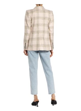 Isabel Marant Blazer Leonora Mit Leinen weiss
