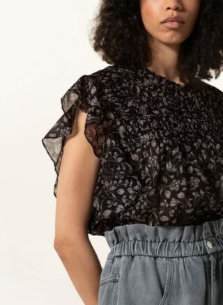 Isabel Marant Étoile Blusenshirt Layona schwarz