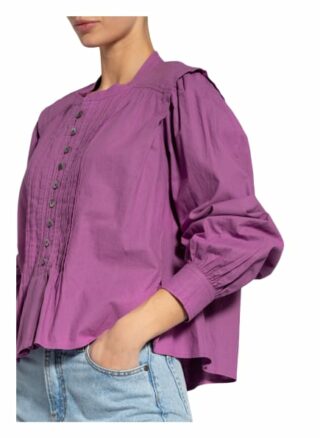 Isabel Marant Étoile Blusenshirt Okina violett