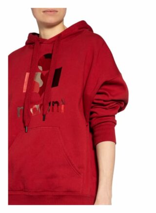 Isabel Marant Étoile Hoodie Mansel Mit Stickereien rot