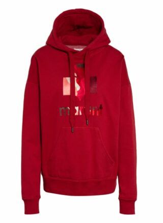 Isabel Marant Étoile Hoodie Mansel Mit Stickereien rot