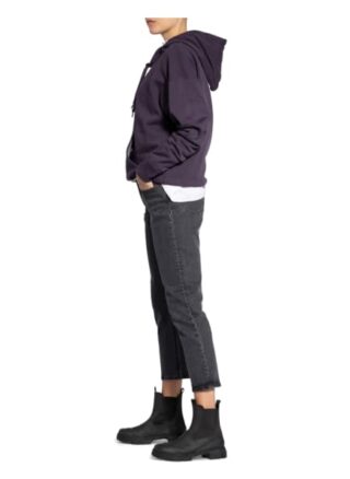 Isabel Marant Étoile Hoodie Mansel Mit Stickereien violett