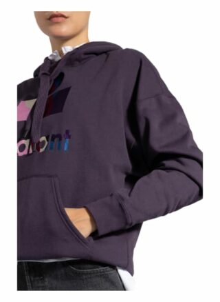 Isabel Marant Étoile Hoodie Mansel Mit Stickereien violett