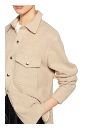 Isabel Marant Étoile Overshirt Faxon weiss