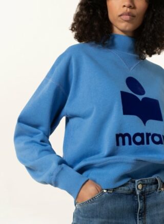 Isabel Marant Étoile Sweatshirt Moby blau