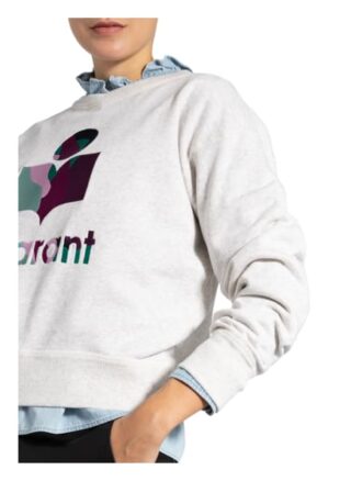 Isabel Marant Étoile Sweatshirt Mobyli weiss