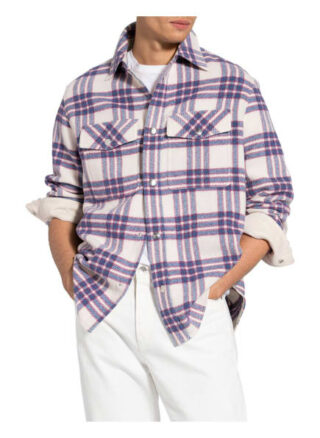 Isabel Marant Overshirt Fesleyli blau