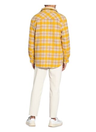 Isabel Marant Overshirt Fesleyli gelb