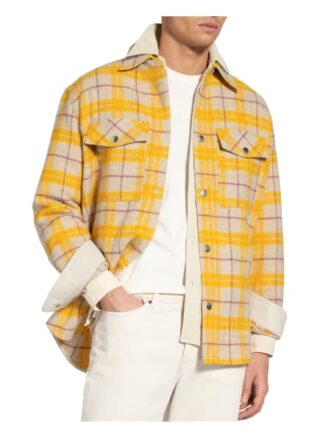 Isabel Marant Overshirt Fesleyli gelb
