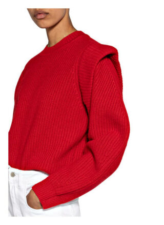Isabel Marant Pullover Mit Cashmere rot