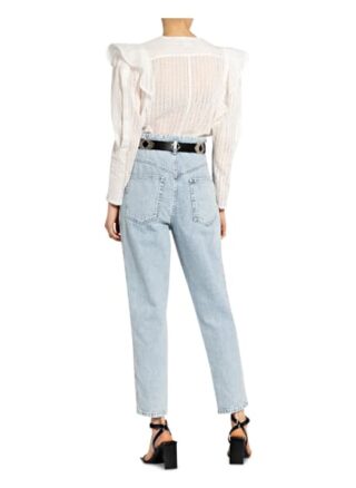 Isabel Marant Spitzenbluse Getylia weiss