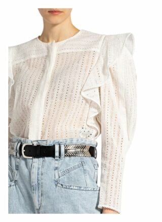Isabel Marant Spitzenbluse Getylia weiss