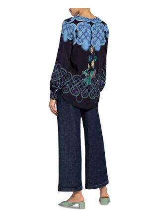 Ivi Collection Blusenshirt blau