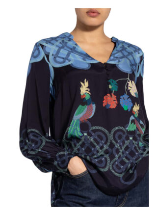 Ivi Collection Blusenshirt blau