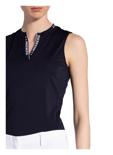 J.Lindeberg Funktions-Poloshirt blau J.Lindeberg Funktions-Poloshirt blau