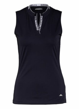 J.Lindeberg Funktions-Poloshirt blau