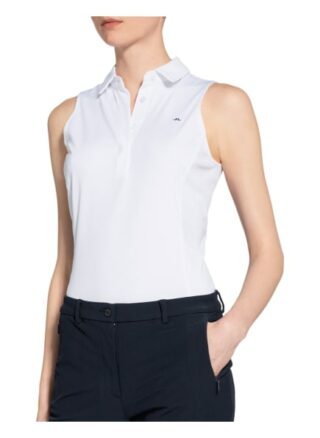 J.Lindeberg Funktions-Poloshirt weiss