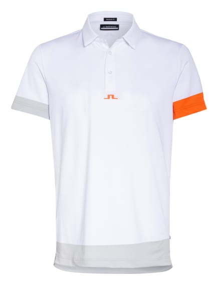 J.Lindeberg Funktions-Poloshirt weiss J.Lindeberg Funktions-Poloshirt weiss