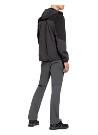Jack Wolfskin Softshell-Jacke Go Hike schwarz