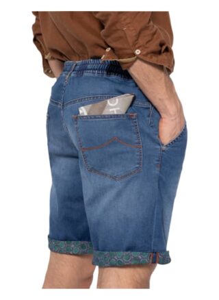 Jacob Cohen Jeans-Shorts j6154 blau