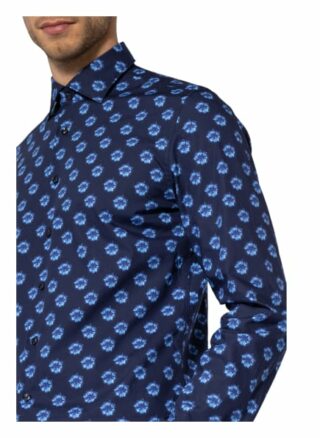 Jacques Britt Como Business-Hemd Herren, Blau