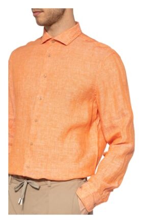 Jacques Britt Siena Leinenhemd Herren, Orange