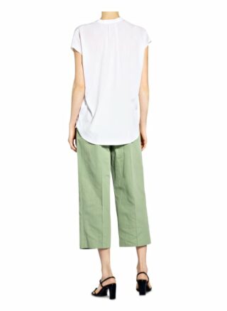 Jadicted Blusenshirt Aus Seide weiss
