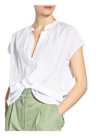 Jadicted Blusenshirt Aus Seide weiss