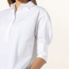 Jil Sander Oversized-Bluse Mit 3/4-Arm weiss