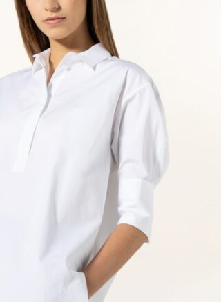Jil Sander Oversized-Bluse Mit 3/4-Arm weiss