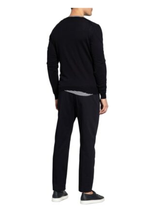 John Smedley Strickjacke blau