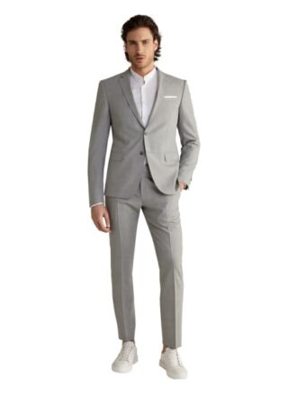 Joop! Anzug Herby-Blayr Slim Fit grau