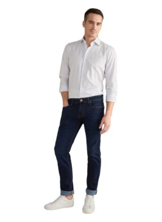 Joop! Mika Casual-Hemd Herren, Blau