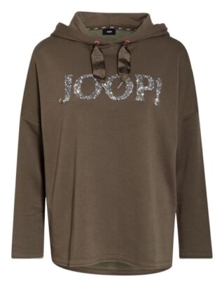 Joop! Hoodie Tamani Mit Paillettenbesatz gruen