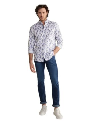 JOOP! JEANS Haven Casual-Hemd Herren, Weiß