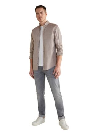 JOOP! JEANS Haven Business-Hemd Herren, Beige