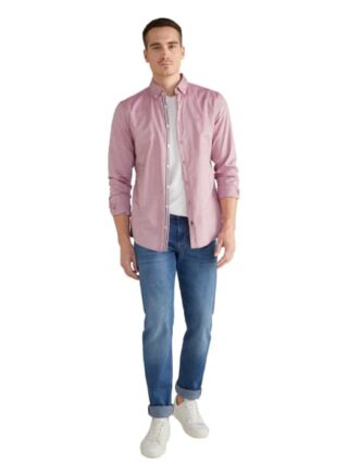 JOOP! JEANS Haven Business-Hemd Herren, Rot