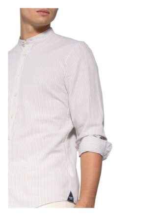 Joop! Jeans Hemd Hedde Mit Leinen Slim Fit beige