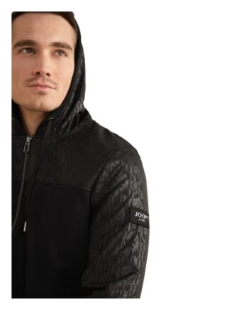 Joop! Jeans Hoodie-Jacke Salvador schwarz