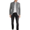 Joop! Jeans Sakko Hankez Slim Fit grau