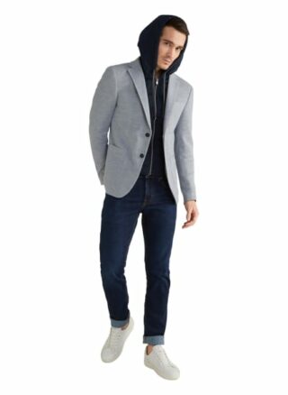 Joop! Jeans Sakko Hoodney Slim Fit grau