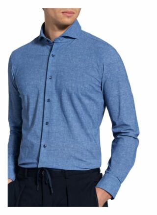 Joop! Pajos Jerseyhemd Herren, Blau