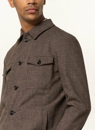 Joop! Overjacket Hearts braun