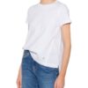 Joop! T-Shirt Tamea Aus Materialmix weiss