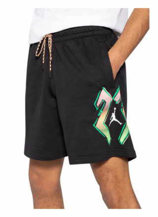 Jordan Sweatshorts schwarz