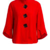Joseph Ribkoff Blazer Mit 3/4-Arm rot