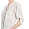 Joseph Ribkoff Bluse Mit Paillettenbesatz weiss