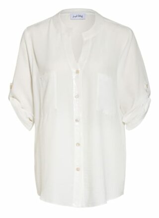 Joseph Ribkoff Bluse Mit Paillettenbesatz weiss